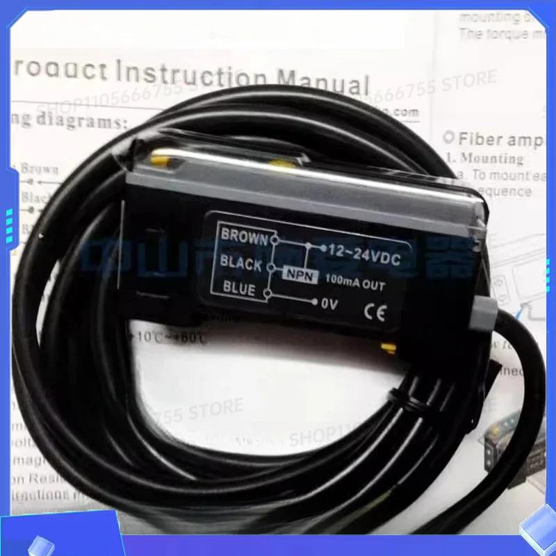 Fiber amplifier FZ1-N 2M new FZ1-KP2 simple sensor digital display fiber line length FZ1-KP2