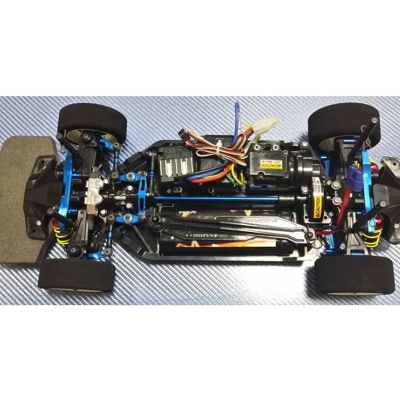 3 pezzi sterzo asta di collegamento servo asta per Tamiya TT-02 TT-02T TT02 TT02T 1/10 RC auto parti di aggiornamento accessori