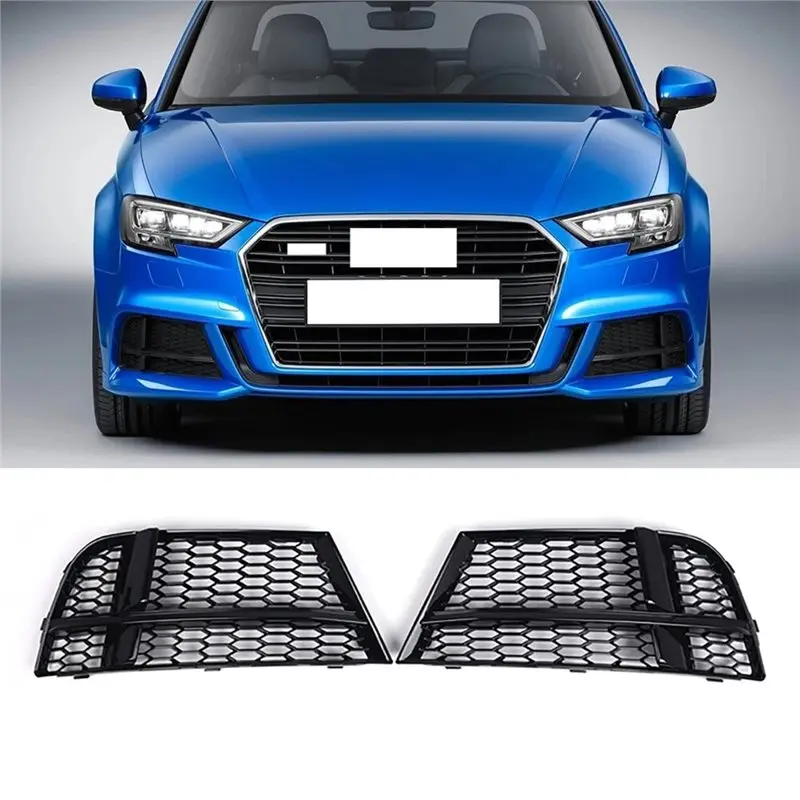 New-Front Bumper Fog Light Cover For A3/S3 S-Line 2017-2019 Car Accessories