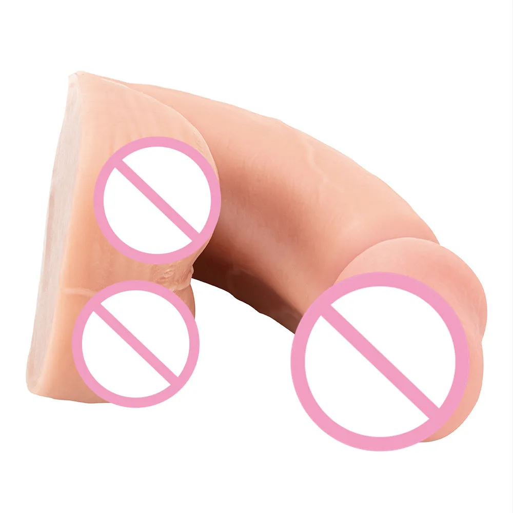 Wholesale Flexible FTM Packers Realistic Dildo Penis Prosthetics Transgender Dildos Soft Silicone Dildo for Trans