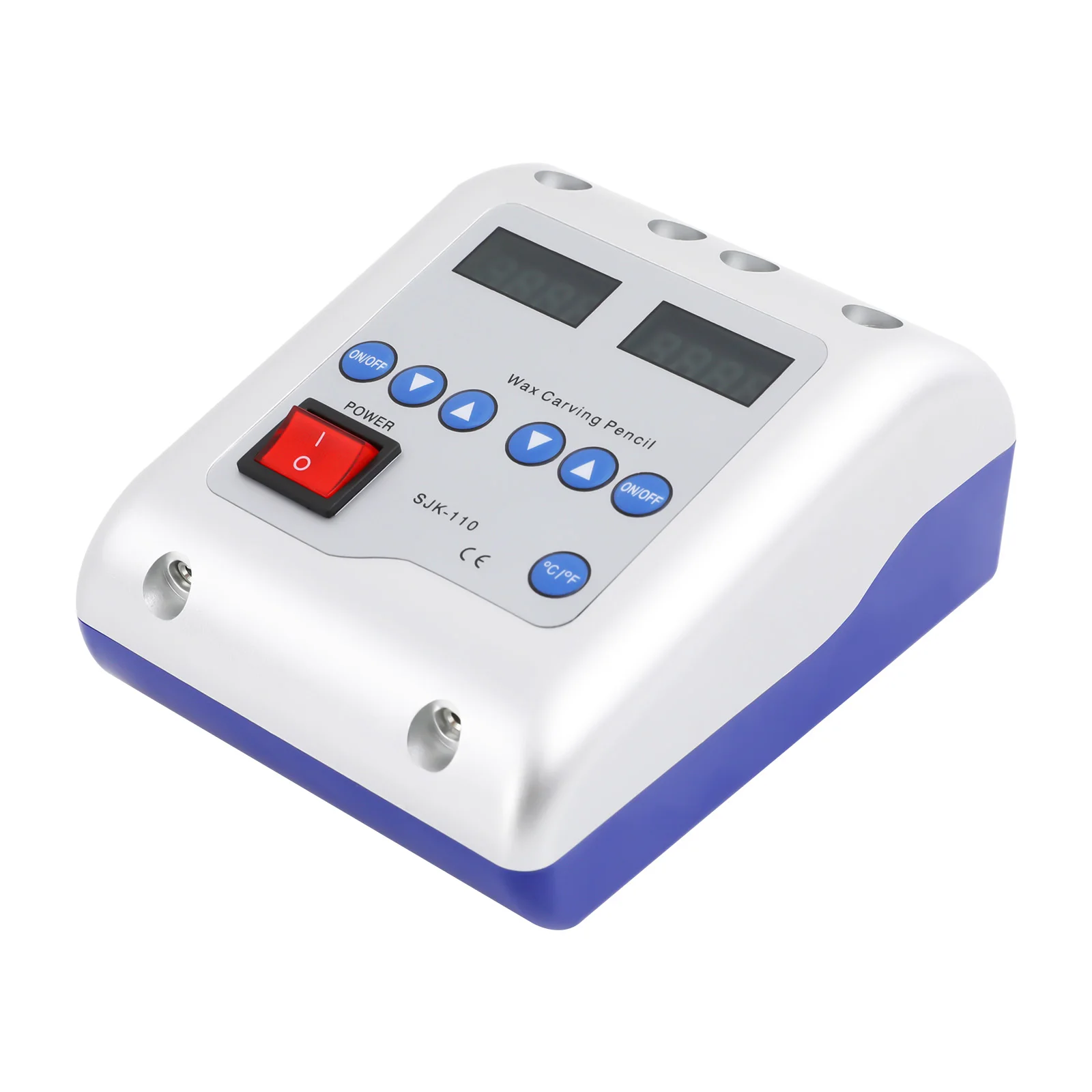 

Dual-Pen Electric Dental Wax Knife with 6 Tips Adjustable 122-392℉ LED Display for Jewelry Wax Carving Dentistry