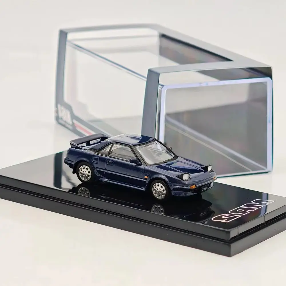 1986-aw11-mr2-1600g-スーパーチャージャー-1-64-ダイキャスト製本物そっくりのヴィンテージスポーツレプリカ、クラシックカーコレクターのためのユニークな趣味の記念品