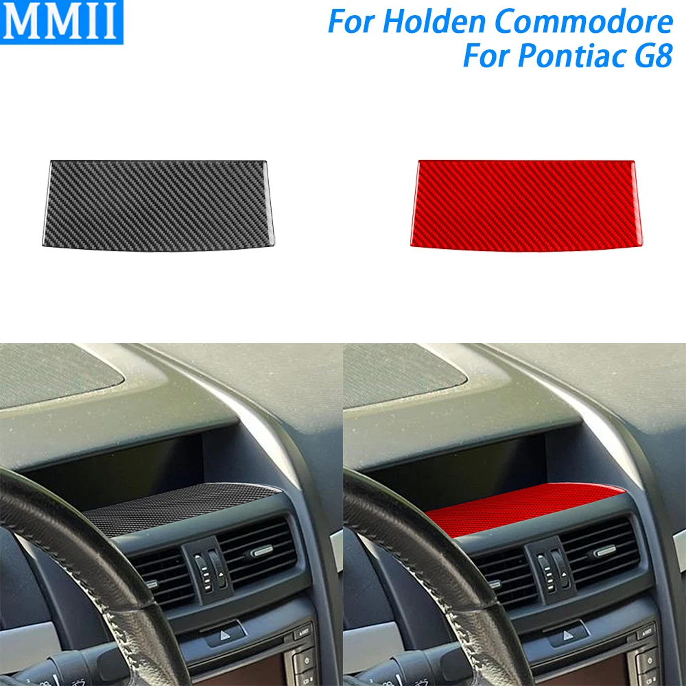 

For Pontiac G8 2008-2009 For Holden Commodore 2006-2012 Carbon Fiber Console Display Screen Lower Cover Car Accessories Sticker