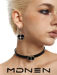 2023 New Original Love Velvet tip Piercing Dark Hip Hop Style Women's Jewelry Party Gift