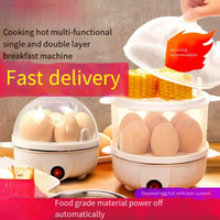Mini multi-functional double-layer steamed corn egg steamer and egg cooker is a breakfast artifact for lazy people at home 2025