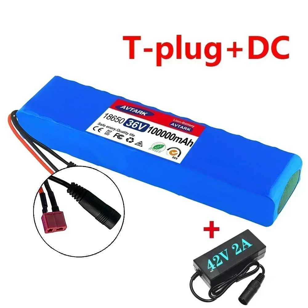 Batterie 10S3P de 36V et 100Ah pour Vélo Électrique, Accessoire de 18650 W, pour Moto et Scooter, Eddie ion 24.com, Nouveauté 1000