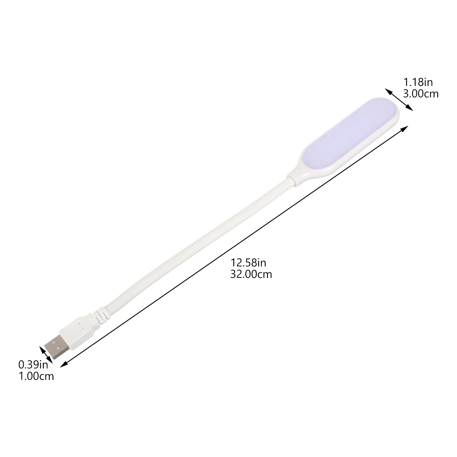 السرير ضوء الليل USB معقوفة القراءة مصباح العين ودية غير الخفقان خرطوم مرن القراءة الخفيفة لغرفة النوم النوم المحمول #5