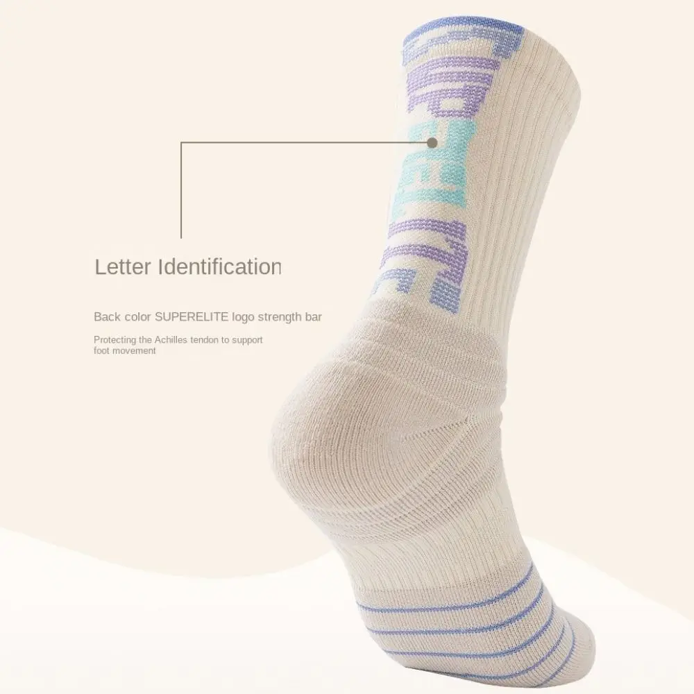 

Basketball Thickened Running Socks Multiple Colors Breathable Thick Towel Bottom Socks Quick-drying Sports Fitness Men Women