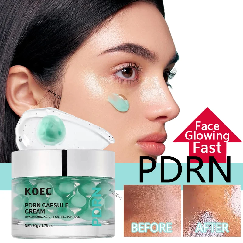 

Крем-капсула PDRN: Увлажняющий крем для лица, корейский уход за кожей, гиалуроновая кислота, омолаживающий и питательный крем для упругости кожи
