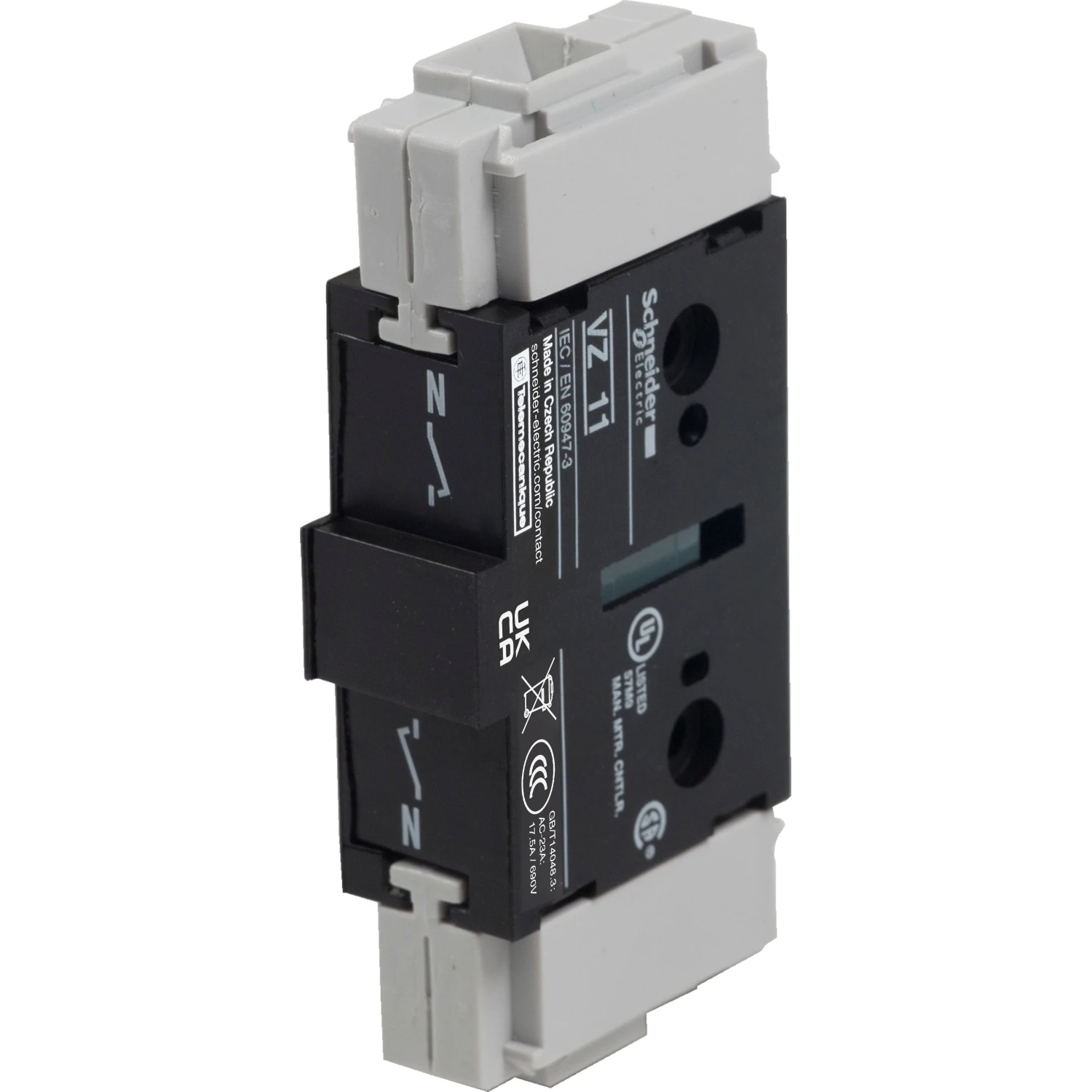 

VZ11 Дополнительный нейтральный блок, TeSys Control, 40А, для V02-V2