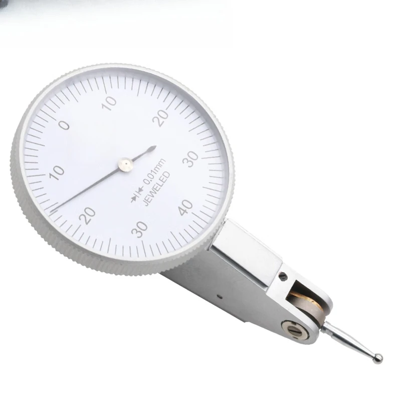 Leverage dial meter 0-0.8 mm pointer dial degree calibration meter 322-211W