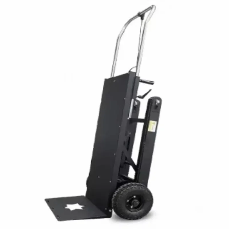 Steel electric stair climbers for the handling of goods for shopping storage tools and industrial purposes