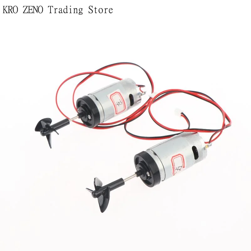 7.4V Underwater Thruster 390 Built-in Boat Motor with Propeller for ROV Underwater Drone Upgrade Accessory