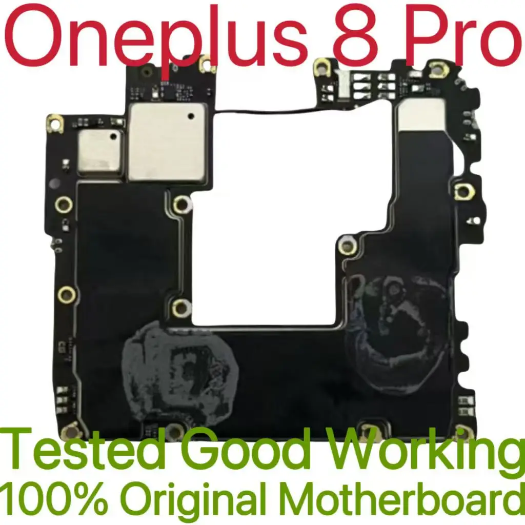 Global Version Original Unlocked Motherboard for Oneplus 8 Pro Tested Circuit Plate Main Logic Board for Oneplus 8 Pro