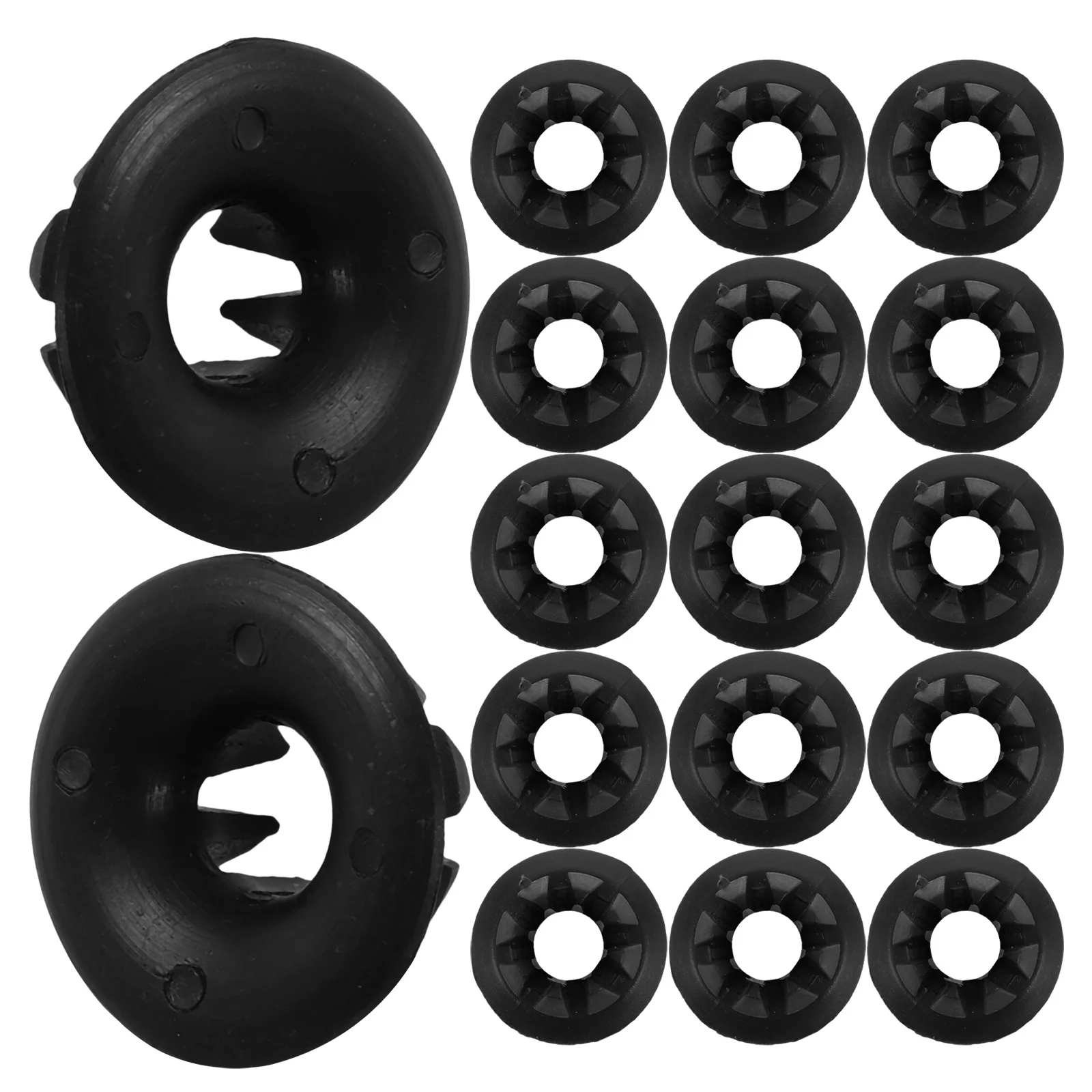 

20Pcs Car Hood Clip Bracket Hood Prop Rod Retainer Grommet Secure Fastening for Engine Compartment Service Use