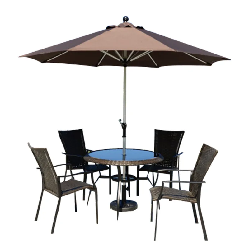 

Wholesale Outdoor Dining Side Table Set 4 Chairs Bistro Garden Furniture Small Coffee Table And Chairs
