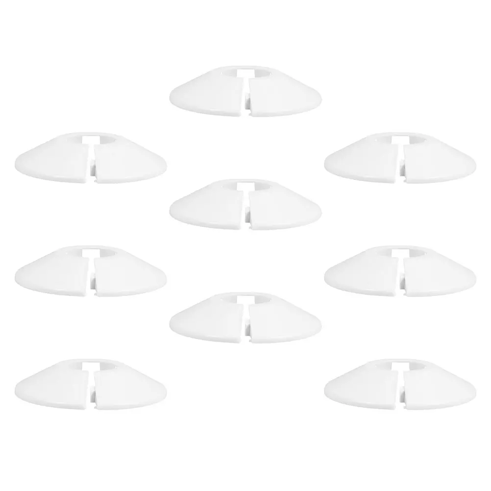

9 Pcs Pipe Decoration Cover Covers for Wall Collar Decorate Flange Flanges Abs Glass Plumbing Fittings
