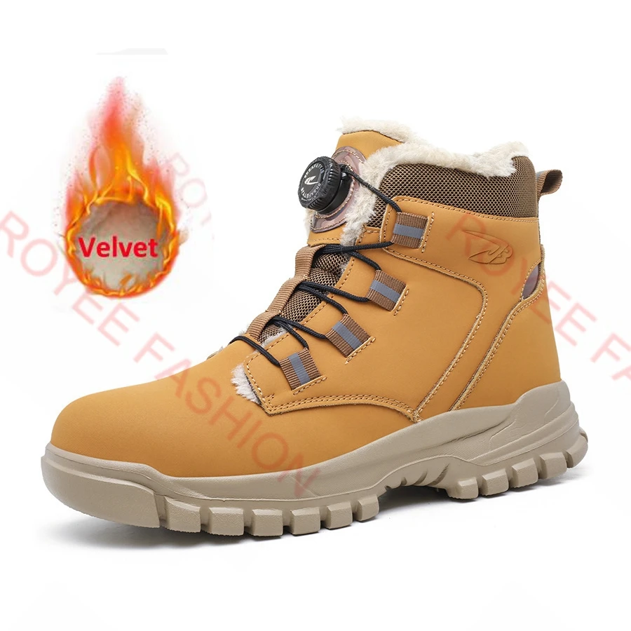 

2024 Work Shoes for Men Lightweight Work Safety Shoes For Man Breathable Sports Safety Shoes Work Boots Anti-Smashing Size 48