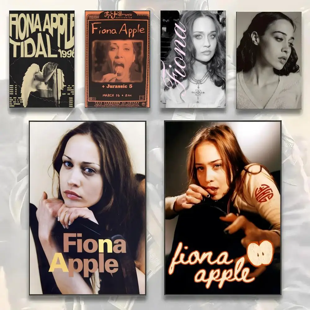 Alternative Singer F-Fiona apple Painting Calligraphy Modern Canvas Wall Art Prints for Living Room Decor | Wall Decals