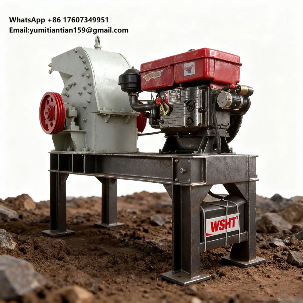 Explosionsgeschützter kleiner Hammerbrecher für das Recycling von unterirdischen Erz