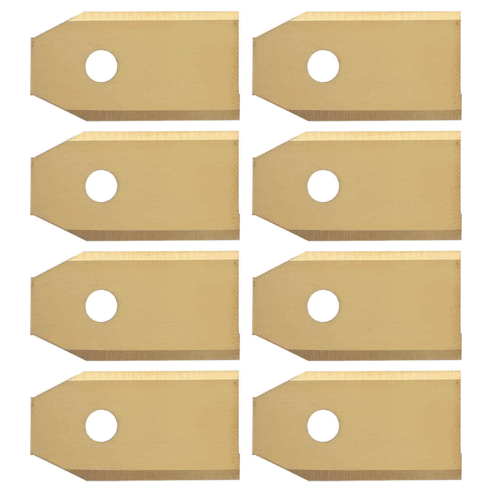 Replacement Robotic Mower Blades Robot Mower Blades Replacement Golden Stainless Steel Garden Mowing Blade for Husqvarna