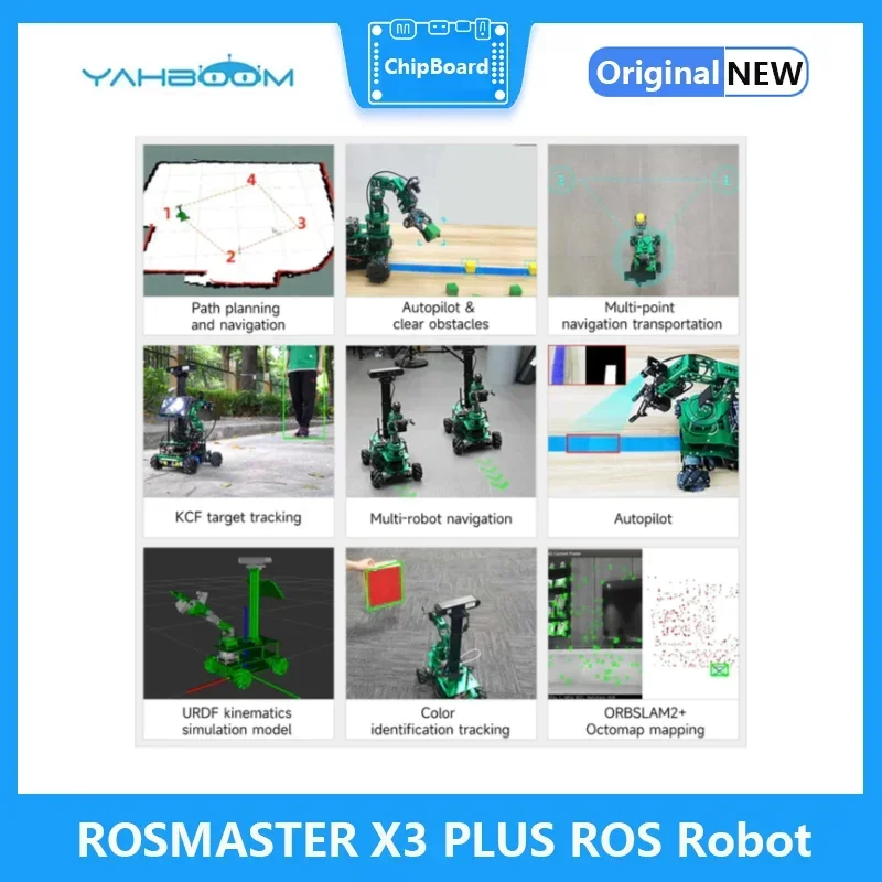 ROSMASTER X3 PLUS ROS Robot Python Programming For Jetson NANO 4GB/Xavier NX/TX2 NX/RaspberryPi 4B