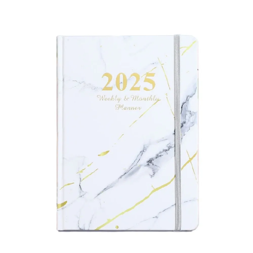 دفاتر ملاحظات مخططة A5 2025 مكونة من 160 صفحة من الورق المقوى دفتر ملاحظات باللغة الإنجليزية ورق سميك جدول كتاب بيانات متعدد الوظائف #1