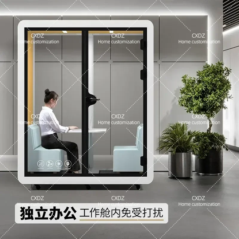 ZHS Soundproof Room Meeting Piano Singing Recording Studio Indoor Reading Learning Cabin Customized Multi Person Office Silent