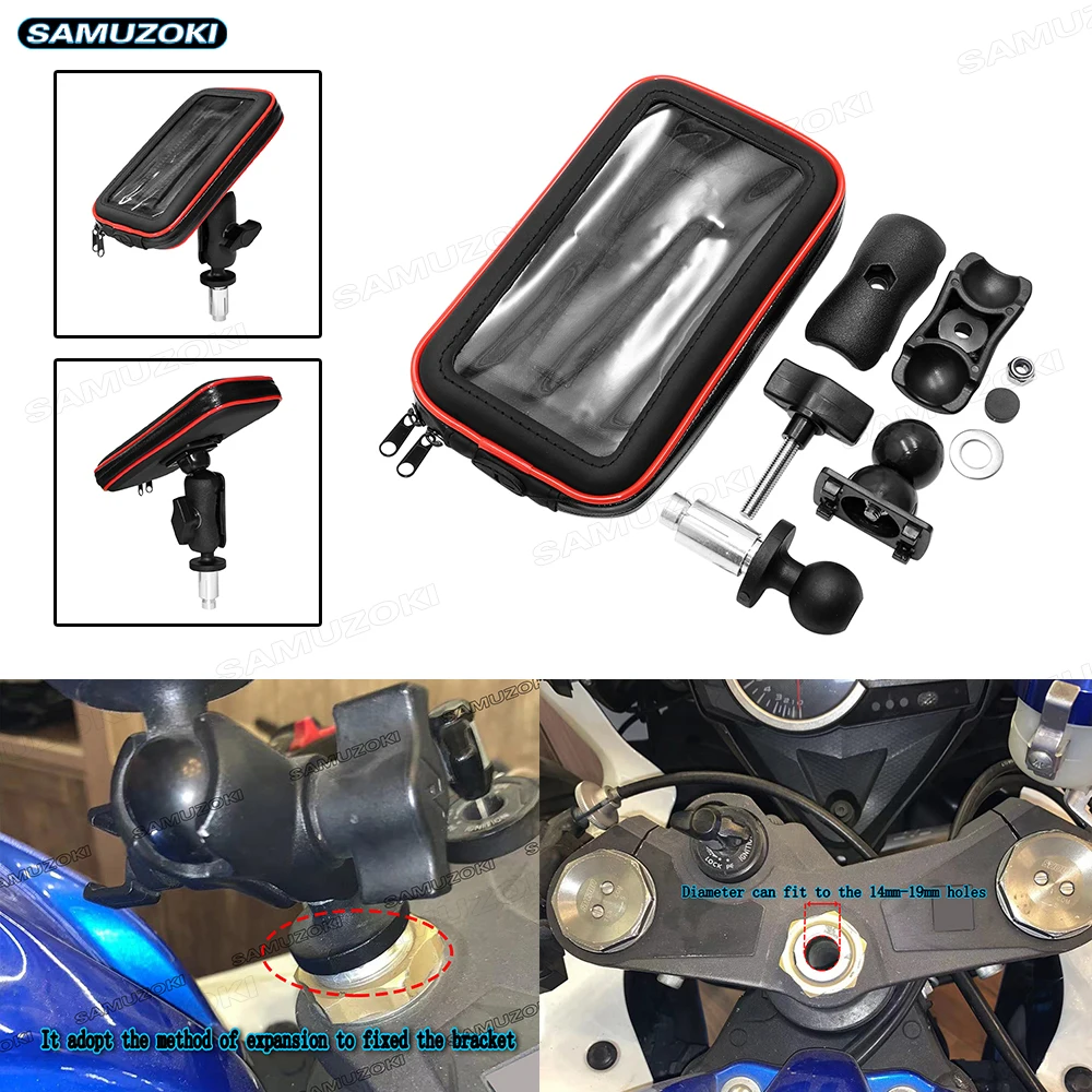 

For BMW S1000RR HP4 2010 14 15 Navigation Phone Holder For Aprilia RSV4 Motorcycle Frame Bracket Support Stand