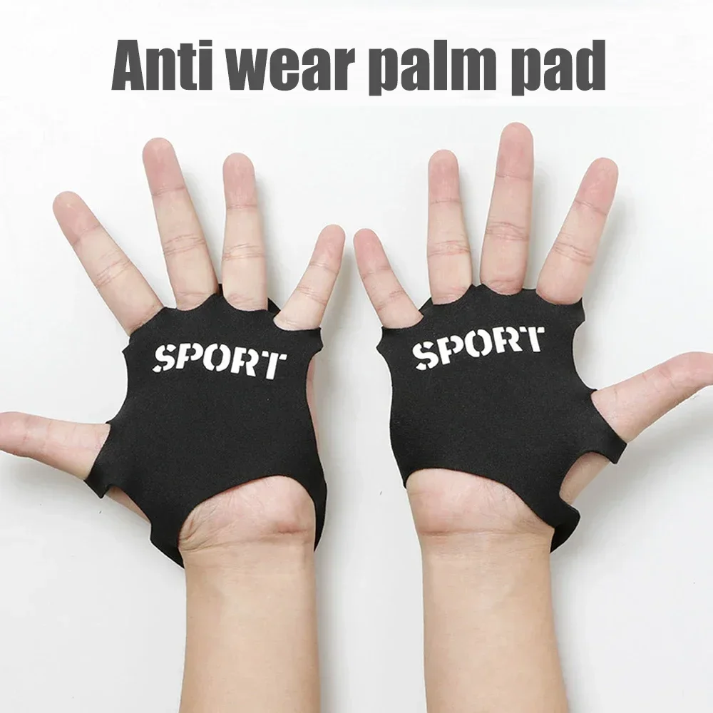 Workout Gloves Fitness Cross Training Gym Yoga Exercise Grip Pads Weight Lifting Anti-Slip Barehand Strong Grips Palm Protect