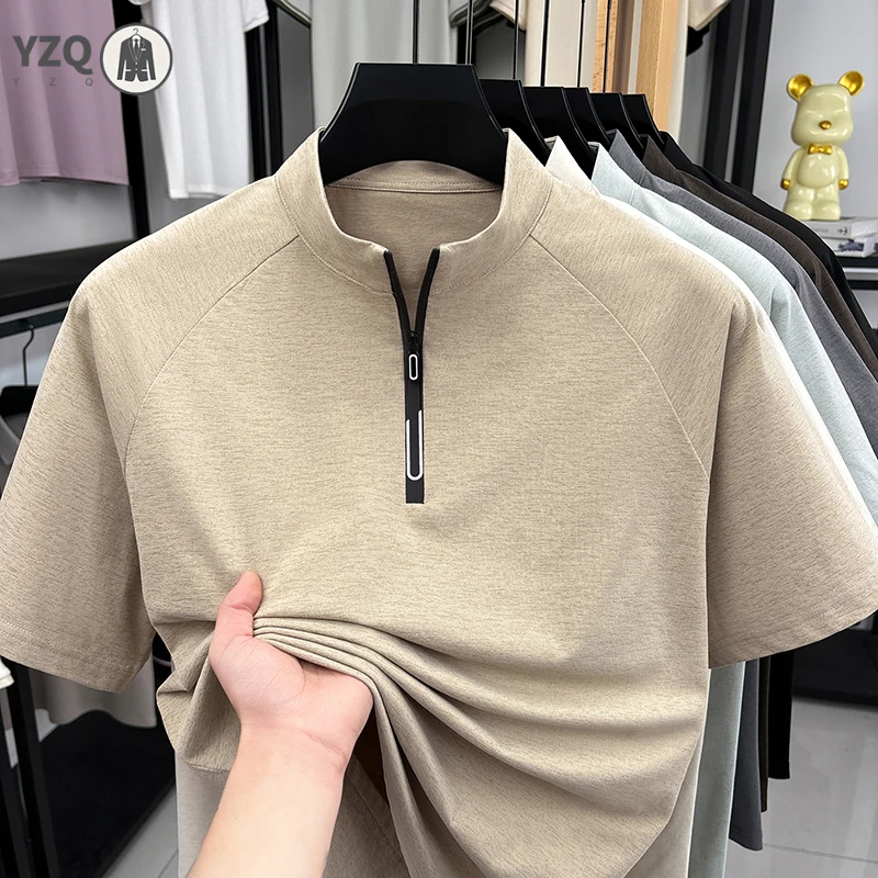T-shirt Homme 2026 Tendance à  - Mens Fashion Quarter Zip avis et prix