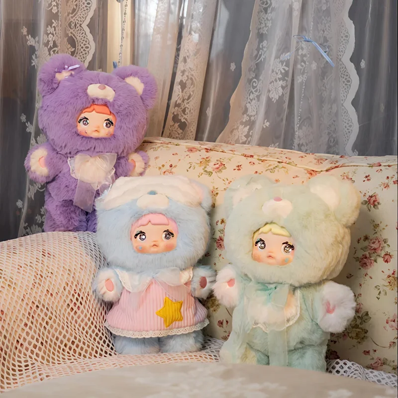 

Nommi Goodnight Bear Series Blind Box 400% Trendy Desktop Decor Toy for Kids And Collectors Birthday Gift for Friends And Family