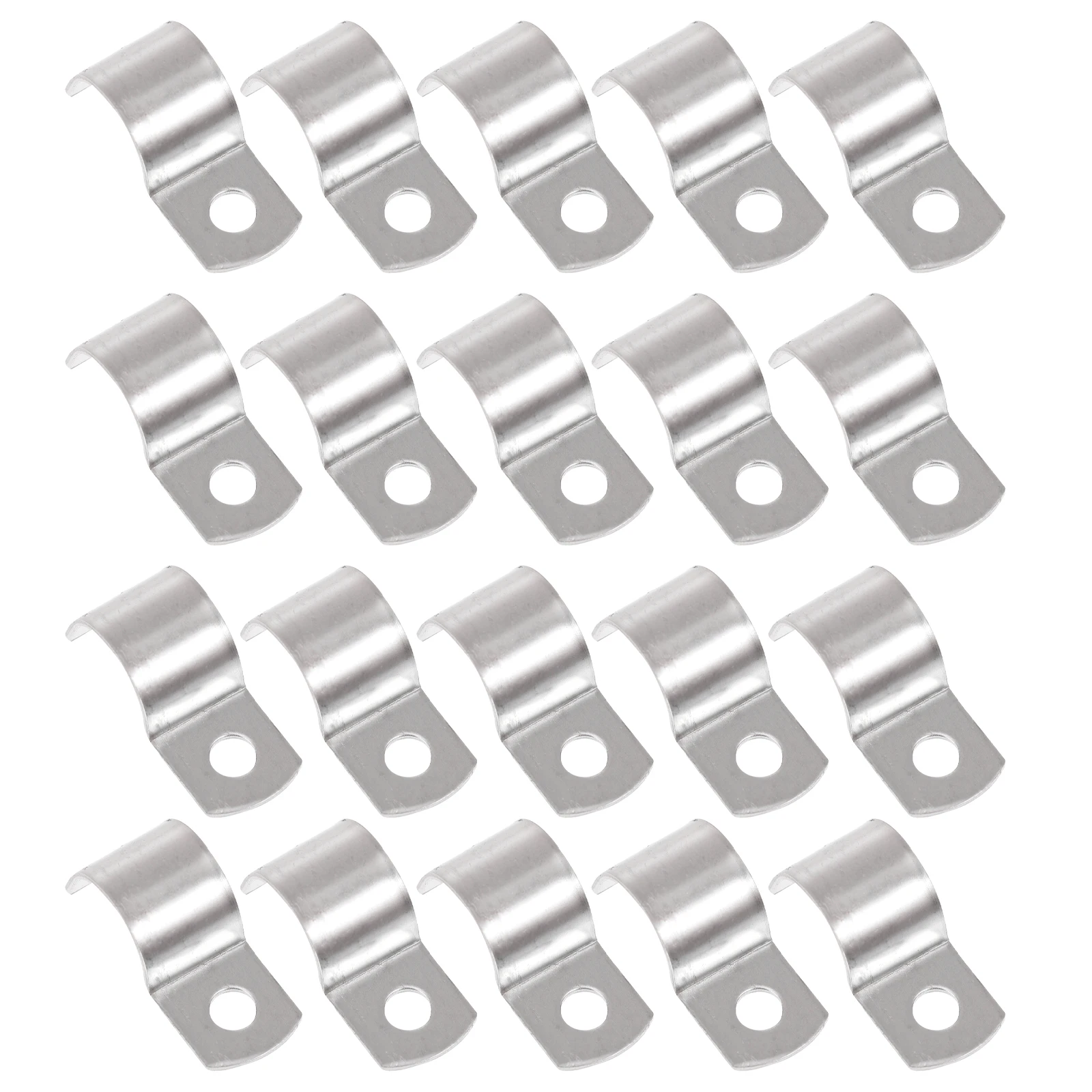 

100pcs Cable Clamps Wire Organizer Holders 9-10mm Durable Material Multipurpose Design Cable Management Fixator