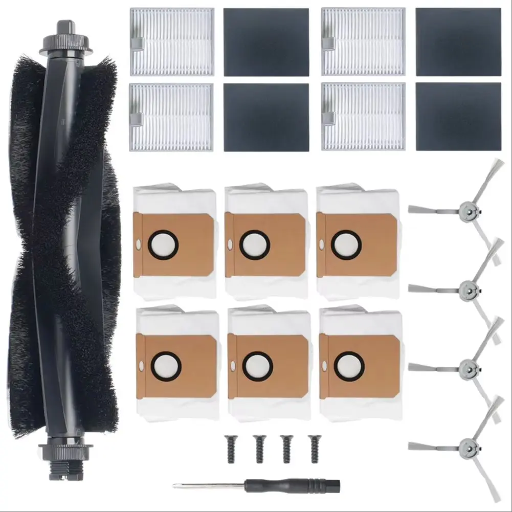 

1 Set For Eufy L60/L60 For Hybrid/L60 SES Robot Vacuums Main Side Brush Filter Mop Cloth Vacuum Cleaner Accessories To Replace