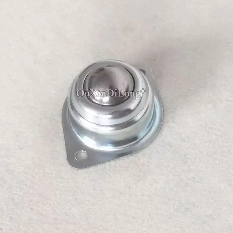 30PCS Rhombus Universal Ball Conveying Bull's Eye Wheels Bearing Steel Industrial Equipments Transfer Pulleys Loading 10KG/PCS