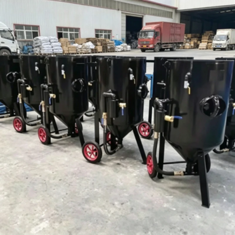 

Automatic Sandblasting Machine, Dustless Sandblaster for Industrial Surface Treatment