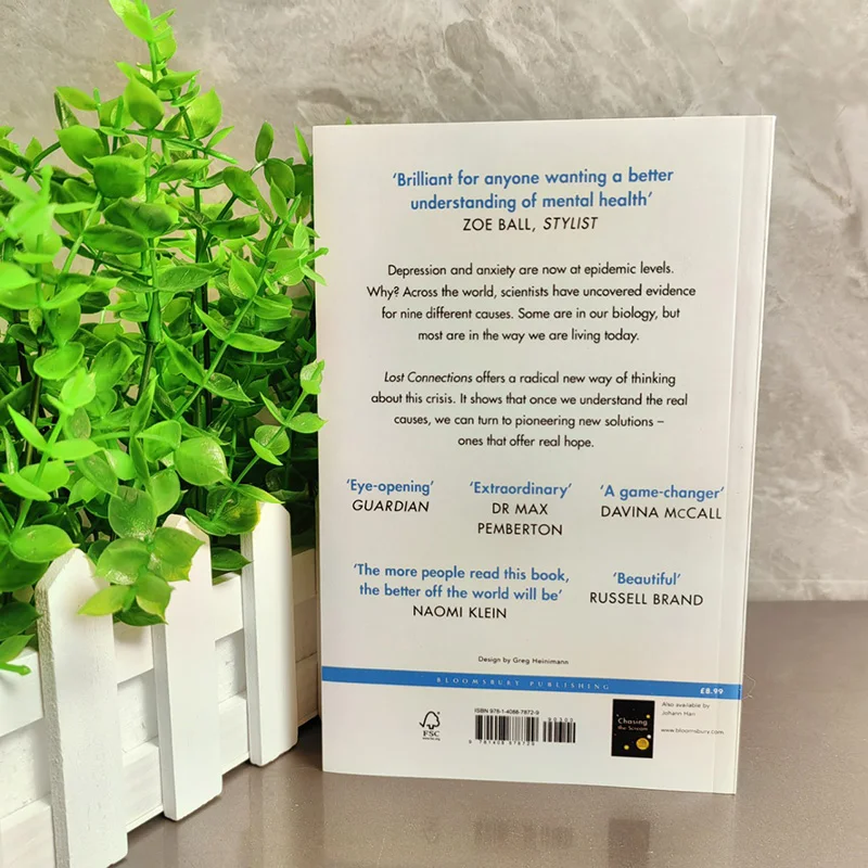 Connessioni perdute Perché non depresse e come trovare lo spero Libri in inglese Libros Livros