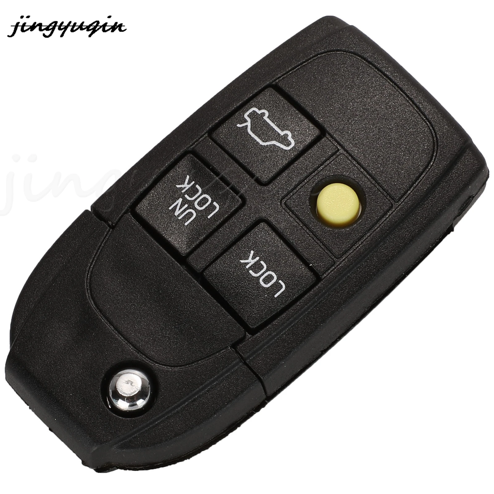 jingyuqin 4/5 Buttons Modified Flip Folding Car Key Shell Case Fob For Volvo XC70 XC90 V50 V70 S40 V40 V90 C70 S60 S80 S70