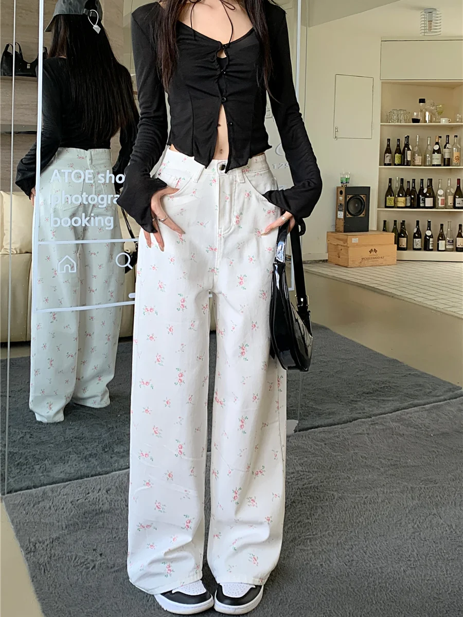 

Узкие джинсы женские с принтом тай-дай отбеленные нерегулярный дизайн градиент разноцветные женские джинсовые модные уникальные художественные крутые художественные богемные джинсы