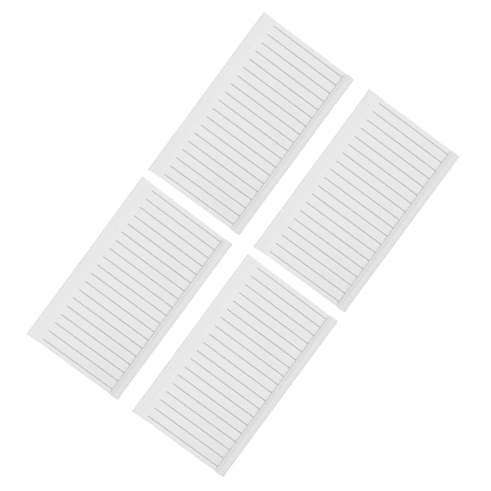 

4Pcs Miniature Wall Skirting Decor for Dollhouse Interior Trim and Molding Accessories Elegant Detailed Tiny House Building