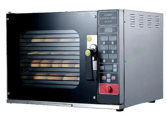 Mini Multi-Function, Industrial Cooking Pot, Bread Bakery EquipmenEt, 4.5KW, 22Electric Convection Oven with 40-Tray Countertop,