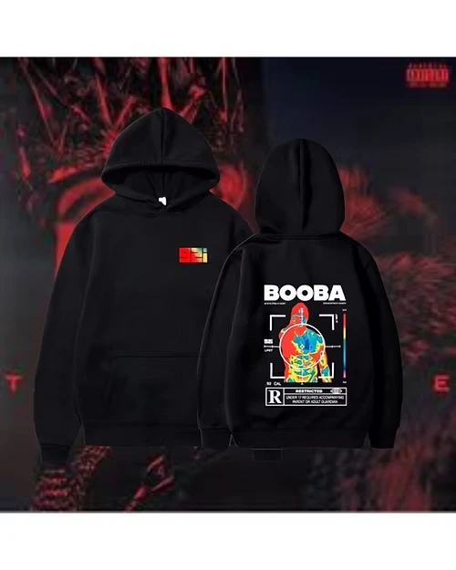 

2025 Мужская и женская толстовка с капюшоном в стиле хип-хоп, с длинным рукавом, модная спортивная одежда больших размеров, уличная одежда, концертная толстовка из чистого хлопка с капюшоном