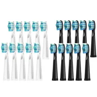 Replacement Toothbrush Heads for Seago SG-575/507B/508/551/958/908/909/917/610/659/719/910/548/2303 and Fairywill FW-507/508/515/551/917/959/D1/D3/D7/D8