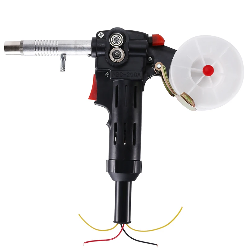 

WFF NBC-200A MIG Welding Spool Push Pull Feeder Welding Torch Welder Welding Torch With Gear Two Gas Welding Torch