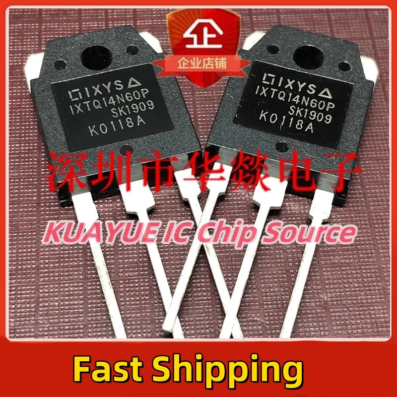 10PCS-30PCS/ IXTQ14N60P   TO-3P 600V 14A   Fast Shipping Quality Guarantee