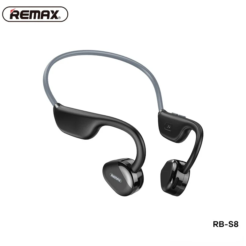 

Remax RB-S8 Air Conduction Wireless Bluetooth Earphones Sports Wireles Headphone IPX6 Waterproof Music Earphone For Xiaomi Phone