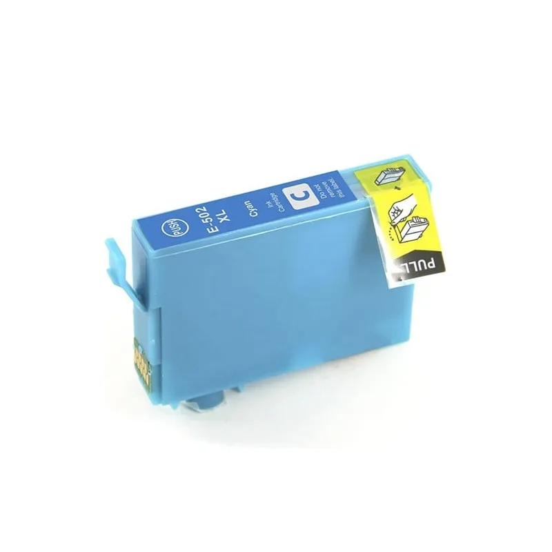 EPSON cyan E502XLC alternative ink cartridge, replaces C13T02W24010 XET502XLCC imprimirbien.com