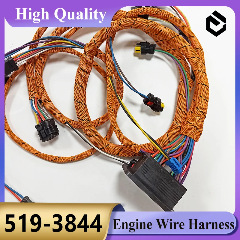 519-3844 Engine Wire Harness 5193844 for Caterpilar CAT Engine C4.2 E311D E315D E313D Excavator Parts