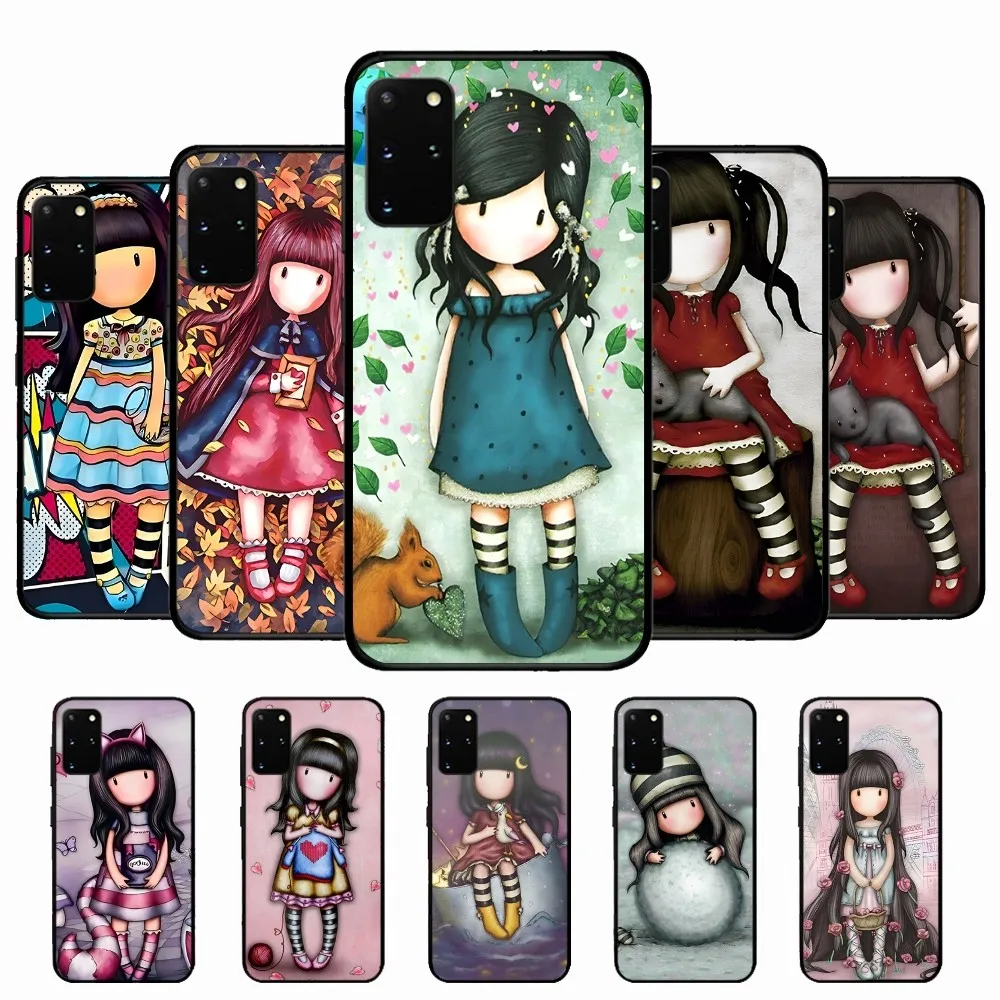 Japan Santoro G-Gorjuss Phone Case For Samsung S 9 10 20 21 22 23 30 23 24 Plus Lite Ultra FE S10lite Fundas