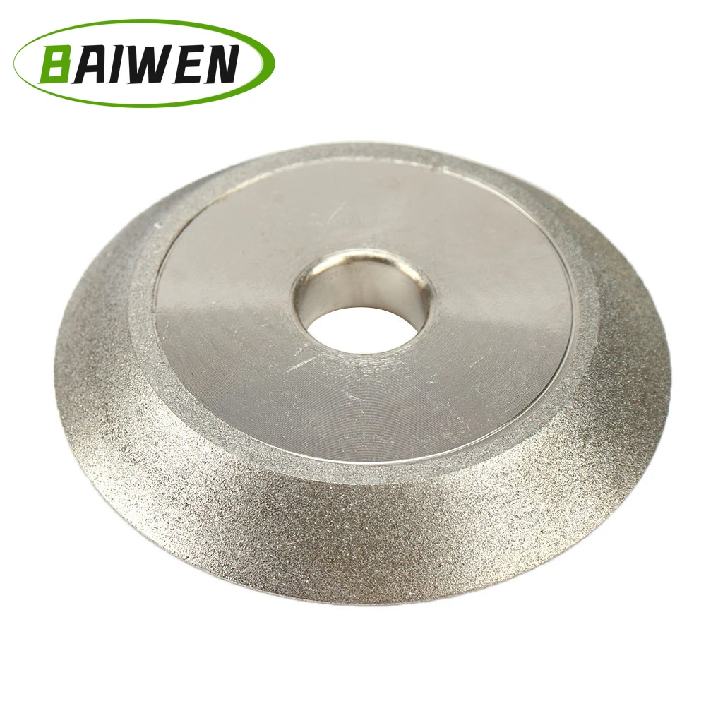 1PC 78x12.7x10mm Diamond Coated Grinding Wheel 45 degree Diamond Disc 150Grit for Sharpening Grinding Chamfering Abrasive Tools